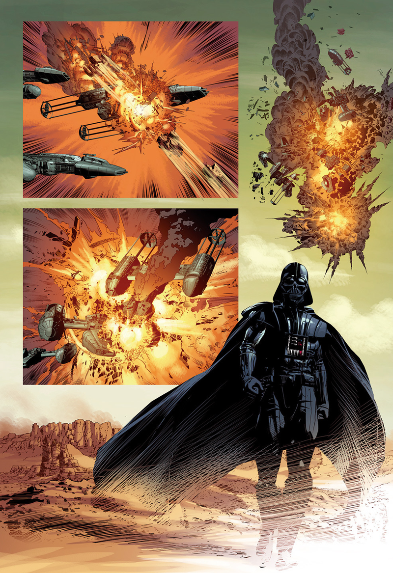 Illustration for article titled Luke and Vader Face Off in Marvel’s Best Star Wars Comic So Far
